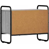 Syfax TV-Schrank 60 x 30 x 50 cm Sonoma-Grau Holzwerkstoff