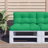 Merkloos Outdoor-Kissen-Set aus Palettenholz für Gartenmöbel