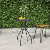 Merkloos Gartentafel, Anthrazit, 50 x 50 x 72 cm