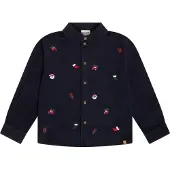 Minymo Shirt LS Cord parisian night (7021) 98