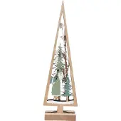Goliat LED-Weihnachtsbaum aus Holz, 17xD66199-84