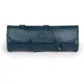 Solier Gebundene Ledermappe SA52 navy blau