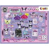 Craze Kuromi Adventskalender für Kinder – 24 Überraschungen mit 3D-Sammelfiguren, Schmuck, Perlen, Schrein und Slime