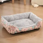 Sonstiges Hundebett XXL 80x60cm Pferd, Waschbar, Flauschig, Rutschfest, Weiche Polsterung