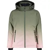 CMP - Girl's Jacket Snaps Hood 36W0775 - Skijacke Gr 110 oliv