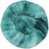 Sonstiges Hundebett Katzenbett Flauschig Rund aus Plüsch 60CM Hellgrau