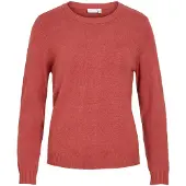 Vila Viril Rundhals Strickpullover