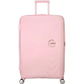 American Tourister SoundBox, Karre, Harte Schale, Pink, Pastel Pink, Groß, 4 Rad/Räder