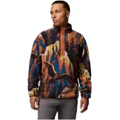Columbia Men's Helvetia II Half Snap Fleece teak brown soarin (235) XXL