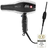 Solis Haartrockner, 2300 W, Ionen, 5 Stufen + Kaltstufe, 50% mehr Luftdruck