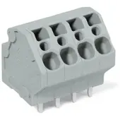 Wago 745-3109 Leiterplattenklemme,4 mm2,Rastermaß 5 mm,grau 7453109 - 60 Stück
