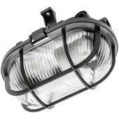 GTV Kanalabdeckung Sanguesa Kay E27 Ip44 40W, Schwarzes Gitter - V-Kay060-10