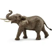 Schleich - Tierfiguren, Afrikanischer Elefantenbulle; 14762