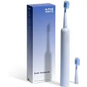 ALPINE WHITE Schallzahnbürste Sonic Toothbrush mit drei Intensitätsstufen Blau One Size