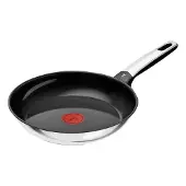 Tefal Bratpfanne "Emotion+" Edelstahl 1 tlg. Premium Edelstahl, Induktion, spülmaschinenfest, hochglanzpoliert