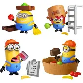 Blokees Minions PreCool Jelly Factory Series 1 Plastic Model Kits Sortiment (8)