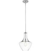 Kichler Elstead Everly Hängeleuchte E27 39cm Chrom