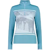 CMP Damen Rollkragen m.RV lg.Arm Da WOMAN SWEAT