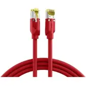 EFB Elektronik K8580RT.30 RJ45 Patchkabel Cat.6A S/FTP LSZH Dätwyler 7702 TM31 rot 30m K8580RT30