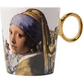 Heinen Delfts Blauw – Tasse, "Mädchen mit der Perle", Pastellfarben