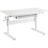 OEM Kinderbureau 100x60 cm, höhenverstellbar, neigbar, mit Handkurbel