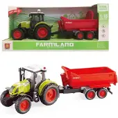 Askato Traktor mit Anhänger (Spielzeug, Fahrzeuge)