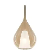 Ideal Lux Hängelampe 3x E27 bernsteinfarben IP20 KALIQUE 359748
