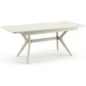 Xl Moebel Gmbh Ausziehbarer Esstisch Modern Weiß Holz Metall Großer Küchen