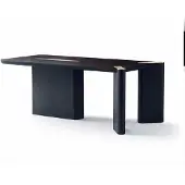 JVmoebel Esstisch Dunkel Modern Minimalistisch Massiv Esszimmer Tisch Edel