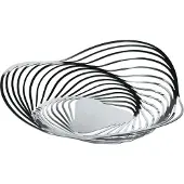 Dripio Tafelaufsatz aus Edelstahl 18/10, rund, 43 cm, glänzend poliert