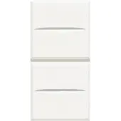 Legrand Bticino HD4036 Doppeltaster white