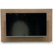 JVmoebel TV-Wandpaneel Braun Moderner Stil Komfortabel Minimalistisch Elegant