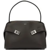 Salvatore Ferragamo FERRAGAMO Handtasche aus Leder, braun - EINFACHE AUSFÜHRUNG