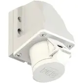 Pce 182-10v CEE-Wandsteckdose 16A 2p 24/42VDC IP44 TWIST 18210v