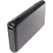 Platinet Powerbank, 30000 mAh, PD 100W, QC, EV-Batterie, 1400 Ladezyklen, Schwarz