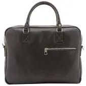 Alessia Firenze Uni Ledertasche Braun aus echtem Leder Italy Honey UNICA 38x28x7 cm NAN-4318-MIELE