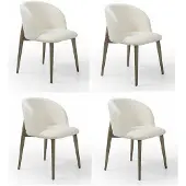 JVmoebel Stuehle Set Weiss Modern Luxus Stuhl Polsterstuhl Esszimmerstuhl