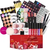 Merkloos Komplettes Make-up-Set für Damen mit Adventskalender
