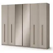 JVmoebel Kleiderschrank Modern Greige Funktionell Stilvoll Geräumig Elegant