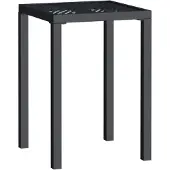 Merkloos Elegante Gartentisch mit Mesh-Design