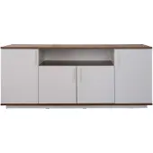 JVmoebel Weiße Konsole Holzkommode modern Designer-Konsole Wohnzimmermöbel