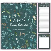 Merkloos Familienkalender 2026 – Wandkalender mit 5 Spalten
