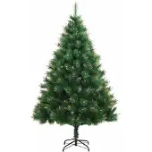 Merkloos Faltbarer Kunst-Weihnachtsbaum mit Metallfuß, 180 cm