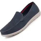 Merkloos Herrenschuhe in Blau mit rutschfester Sohle