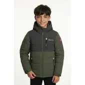 TROLLKIDS 513-347 Kinder-Jacke in Grün – wasserdicht