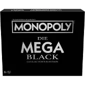 Winning Moves Monopoly Mega Black Edition Brettspiel Gesellschaftsspiel