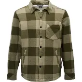 Black Diamond M Project Lined Flannel, 9722 Dark Moss-Pine Smoke, M, Herren -