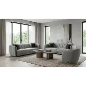AEA Wohnzimmer Set 3-sitzer Couchtisch Modern Komfortabel Robust