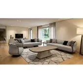 AEA Wohnzimmer Set 3-Sitzer Couchtisch Modern Komfortabel Stil