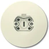 Busch-Jaeger 2365 SRW Steckdose, 3-polig, N, E weiß RAL 1013